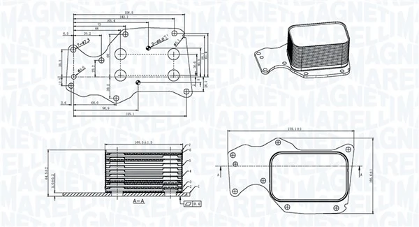 Oil Cooler, engine oil